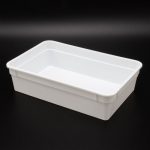 Dose 0,8 Liter – 18,5 × 12,5 × 5 cm – Weiß mit Klarsichtdeckel – Bild 3