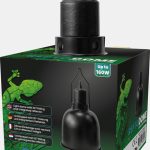 REPTO DOME E27 FASSUNG 14 CM SCHWARZ